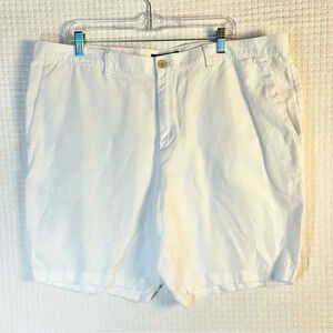 Michael Kors MK Mens Size 40 x 8” Linen Cotton Shorts White Beach Casual Vacay